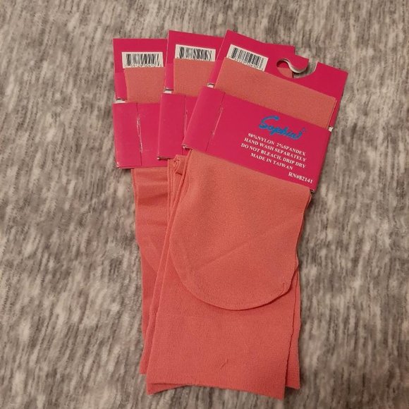 3 Pairs ladies coral knee high trouser socks NWT - Picture 2 of 4